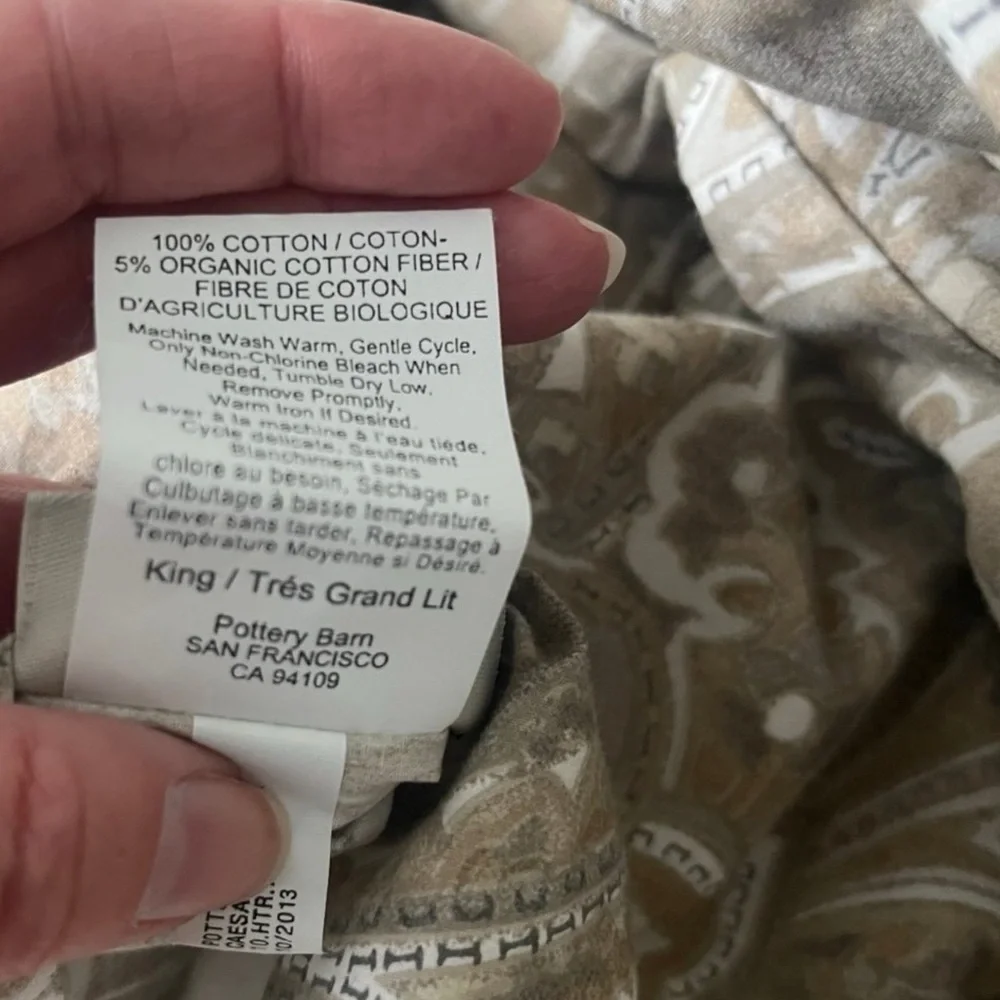 Pottery Barn Comforter Set